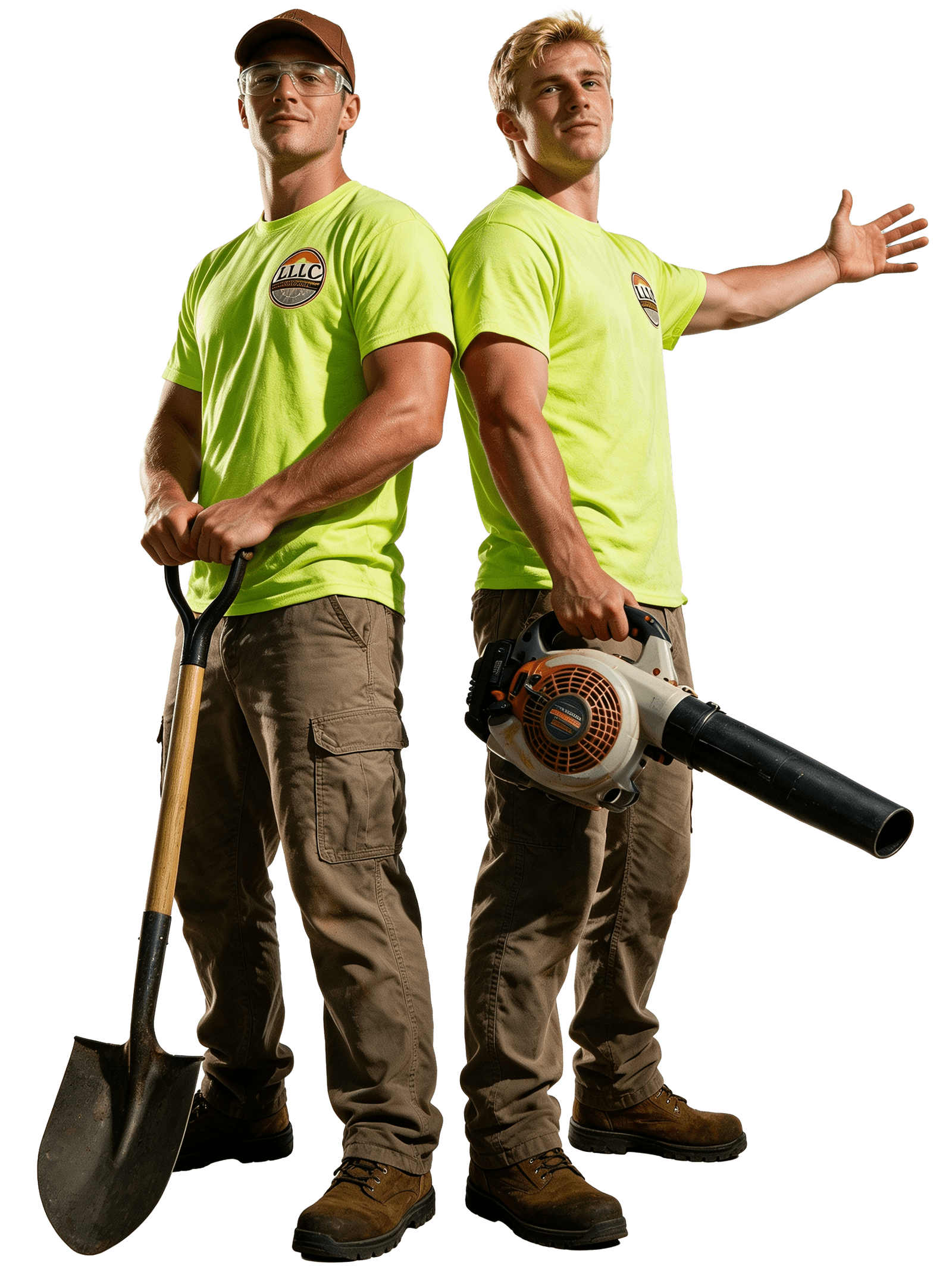 Lofton Landscaping crew